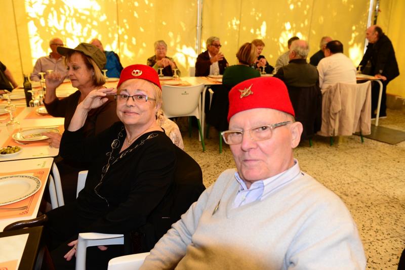 Encuentro de veteranos de Ifni en Badalona. (Fotos: Ricardo Acosta)