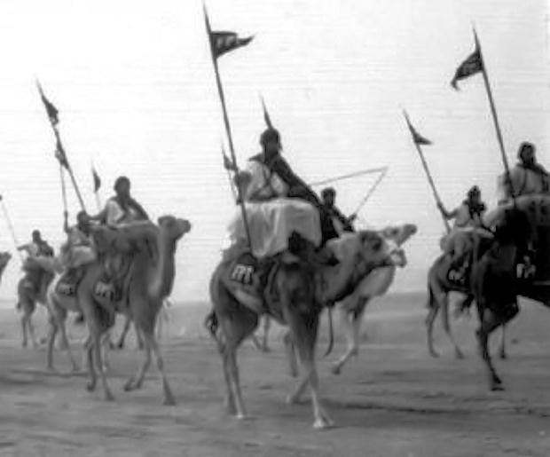Tropas Nómadas de la Policía Territorial cuando el Sáhara era una provincia española.