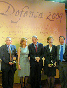 Acto de entrega de los Premios Defensa 2009