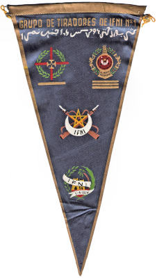 Banderín del Grupo de Tiradores de Ifni Nº 1
