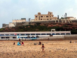 Sidi Ifni desde la playa.