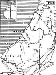 Mapa de René Pélissier.