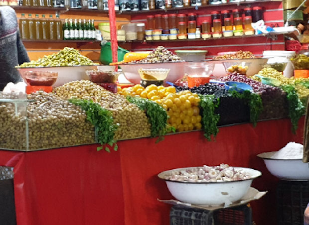Mercado de Agadir, un espectáculo.