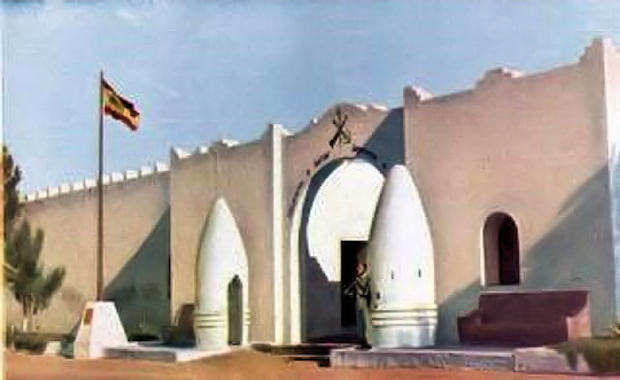 Cuartel de los Paracaidistas y Legionarios en Sidi Ifni