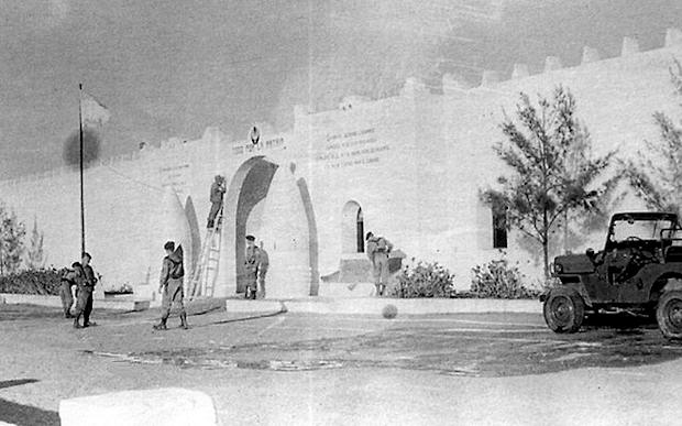 Cuartel de los Paracaidistas y Legionarios en Sidi Ifni (Foto Web)