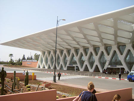Aeropuerto Menara de Marrakech.