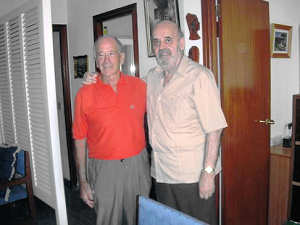 Alfonso Carlos Alsua con el autor