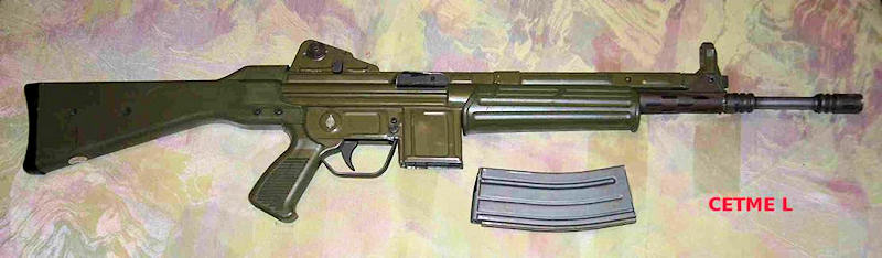 El fusil de asalto “CETME” (Foto de Internet)