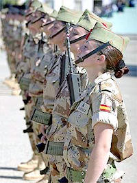 Mujeres en la Legión.