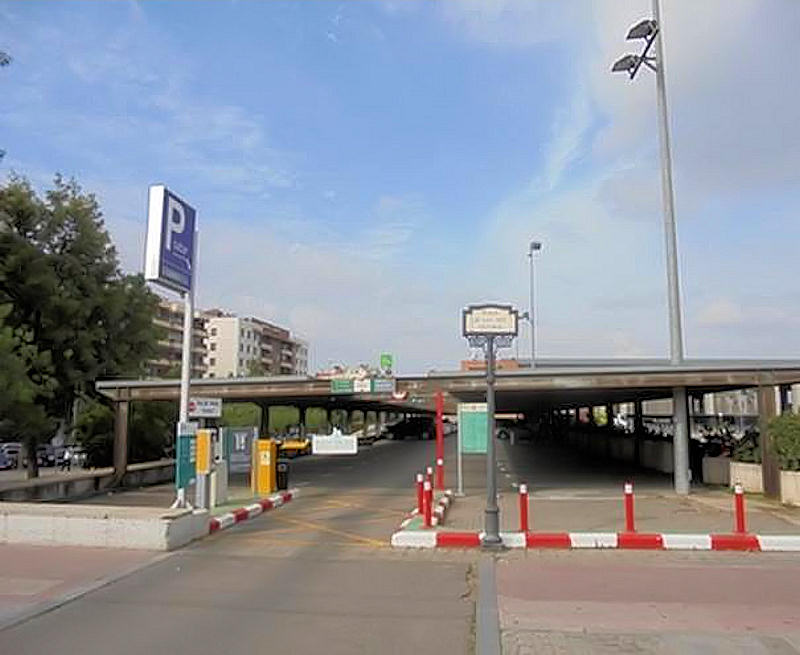 Aparcamiento de la estación RENFE en Alicante (foto obtenida de Internet)