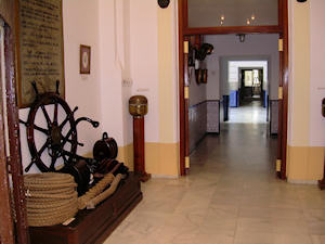 Interior del Museo de la Marina de San Fernando (Cádiz).