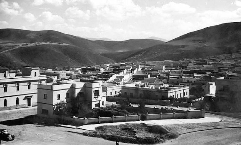 Vista de Ifni en los años 50 del pasado siglo.