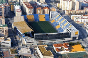 El Estadio Ramón de Carranza en el que fueron “alojados”